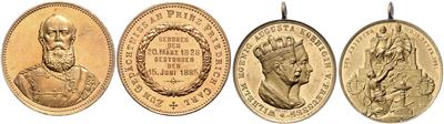 Könige von Preussen / deutsche Kaiser - Monete e medaglie