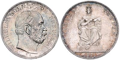 Preussen, Wilhelm I. 1861-1888 - Mince a medaile