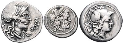 Rom Republik, Denare u. a. - Münzen und Medaillen