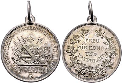 Sachsen - Coins and medals