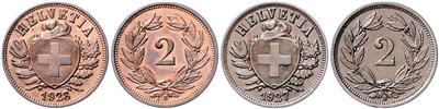 Schweiz - Coins and medals