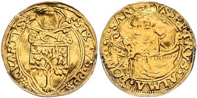 Sixtus IV. GOLD - Münzen und Medaillen