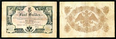Staats-Central-Cassa, 5 Gulden 1866 - Monete e medaglie