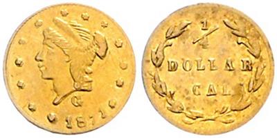 USA / Kalifornien GOLD - Monete e medaglie