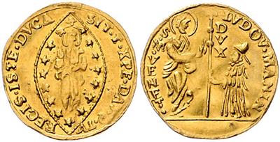 Venedig, Ludovico Manin 1789-1797, GOLD - Münzen und Medaillen