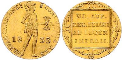 Willem I. 1815-1840 GOLD - Münzen und Medaillen