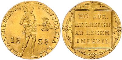 Willem I. 1815-1840 GOLD - Münzen und Medaillen