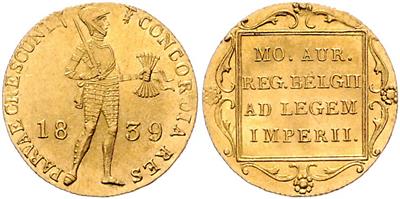 Willem I. 1815-1840 GOLD - Coins and medals