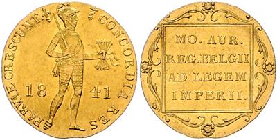 Willem II. 1840-1849 GOLD - Monete e medaglie