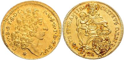 Bayern, Karl Albert 1726-1745 GOLD - Münzen, Medaillen und Papiergeld