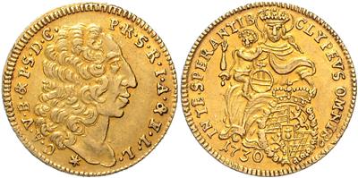 Bayern, Karl Albert 1726-1745 GOLD - Monete, medaglie e cartamoneta