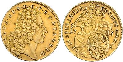 Bayern, Maximilian II. Emanuel 1679-1726 GOLD - Coins, medals and paper money