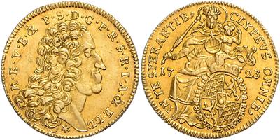 Bayern, Maximilian II. Emanuel 1679-1726 GOLD - Mince, medaile a papírové peníze