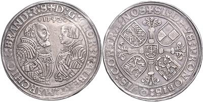 Brandenburg in Franken, Georg und Albrecht 1527-1543 - Coins, medals and paper money