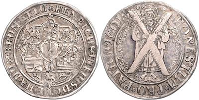 Braunschweig, Heinrich Julius 1589-1613 - Mince, medaile a papírové peníze
