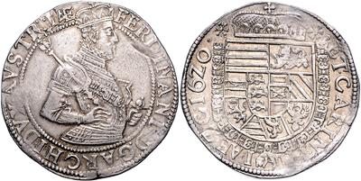 Ferdinand II. - Mince, medaile a papírové peníze