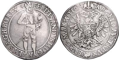 Ferdinand II. - Coins, medals and paper money