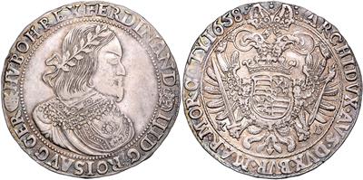 Ferdinand III. posthume Prägung unter Leopold I. - Münzen, Medaillen und Papiergeld