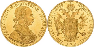 Franz Josef I. GOLD - Münzen, Medaillen und Papiergeld