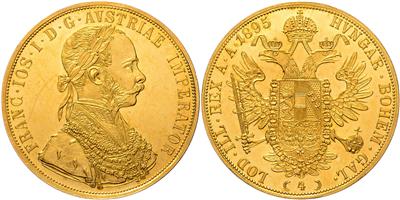 Franz Josef I. GOLD - Münzen, Medaillen und Papiergeld