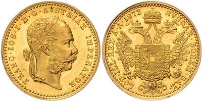 Franz Josef I. GOLD - Münzen, Medaillen und Papiergeld