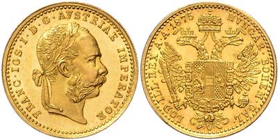 Franz Josef I. GOLD - Mince, medaile a papírové peníze