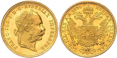 Franz Josef I. GOLD - Mince, medaile a papírové peníze