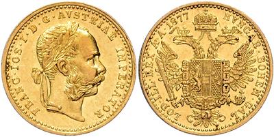 Franz Josef I. GOLD - Münzen, Medaillen und Papiergeld