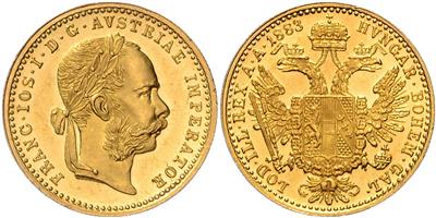 Franz Josef I. GOLD - Münzen, Medaillen und Papiergeld