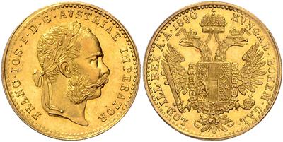 Franz Josef I. GOLD - Coins, medals and paper money