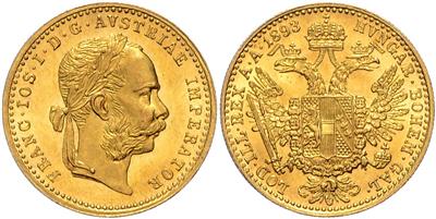 Franz Josef I. GOLD - Coins, medals and paper money