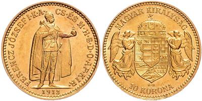 Franz Josef I. GOLD - Mince, medaile a papírové peníze