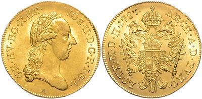 Josef II. GOLD - Mince, medaile a papírové peníze