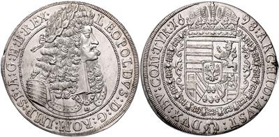 Leopold I. - Coins, medals and paper money