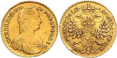 Maria Theresia GOLD - Mince, medaile a papírové peníze