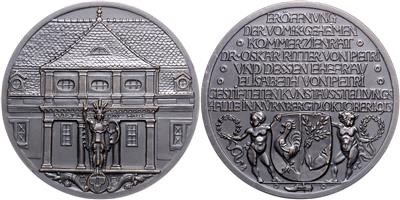 Nürnberg, Stiftung der Kunstausstellungshalle 1913 - Mince, medaile a papírové peníze