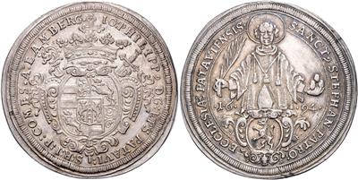 Passau, Johann Philipp von Lamberg 1689-1712 - Coins, medals and paper money