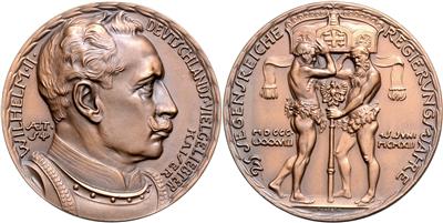 Preussen, Wilhelm II. K. Goetz - Monete, medaglie e cartamoneta