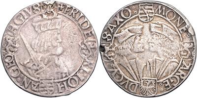 Sachsen A. L., Friedrich III. der Weise, Johann und Georg 1507-1525 - Coins, medals and paper money