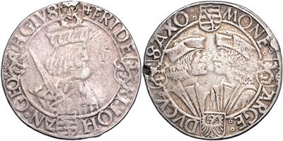 Sachsen A. L., Friedrich III. der Weise, Johann und Georg 1507-1525 - Mince, medaile a papírové peníze