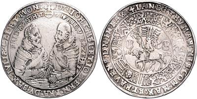 Sachsen-Coburg-Eisenach, Johann Casimir und Johann Ernst 1572-1633 - Mince, medaile a papírové peníze