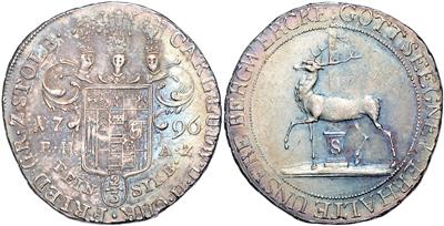 Stolberg-Stolberg, Karl Ludwig und Heinrich Christian Friedrich 1768-1810 - Mince, medaile a papírové peníze