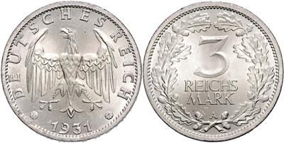 Weimarer Republik - Münzen, Medaillen und Papiergeld