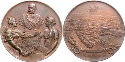 Wien, Kaiserjubiläum 1898 - Coins, medals and paper money
