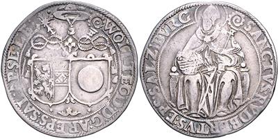 Wolf Dietrich v. Raitenau 1587-1612 - Mince, medaile a papírové peníze