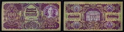 100 Schilling 1927 - Mince, medaile a papírové peníze