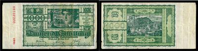 1000 Schilling 1945 - Münzen, Medaillen und Papiergeld