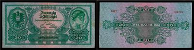 20 Schilling 1925 - Mince, medaile a papírové peníze