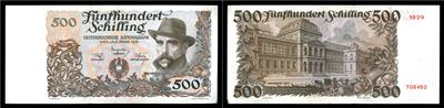 500 Schilling 1953 - Münzen, Medaillen und Papiergeld