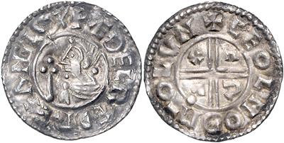 Aethelred II. 978-1016 - Mince, medaile a papírové peníze